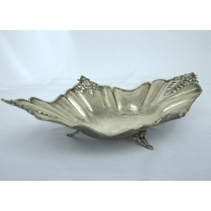 Amazing Tray Fruit Antique Mexican Style With decorations made of Sterling Silver for Home Living. - Ghatan Antique