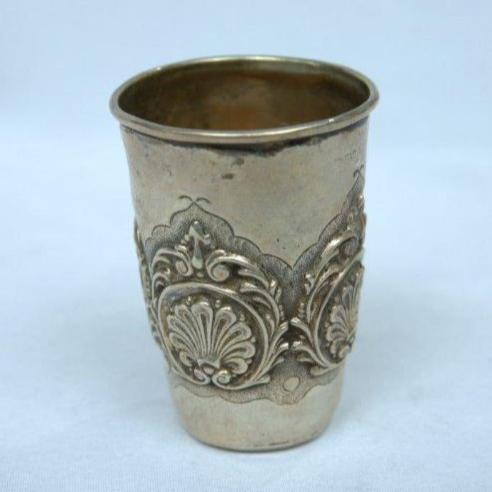 Antique Kiddush Cup Made S925. - Ghatan Antique