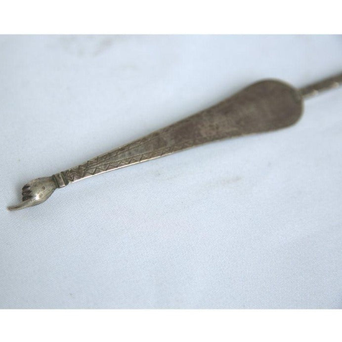 Beautiful Antique Torah Pointer made of Sterling Silver Gift for Jewish Morocco Style. - Ghatan Antique
