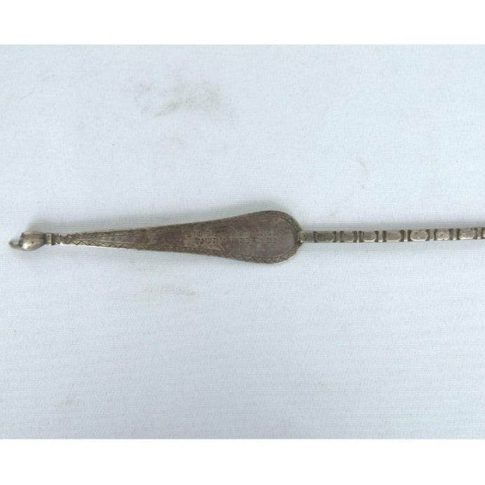 Beautiful Antique Torah Pointer made of Sterling Silver Gift for Jewish Morocco Style. - Ghatan Antique