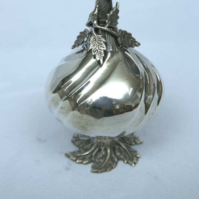 Beautiful Besamim For Havdala Shabbat Spices Box made of Sterling Silver. - Ghatan Antique