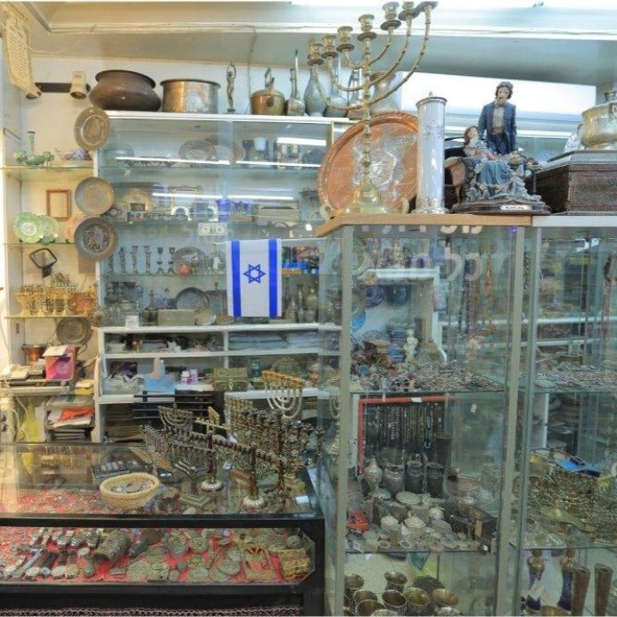 Beautiful Kiddush Cup with Grape Design Made S925. - Ghatan Antique