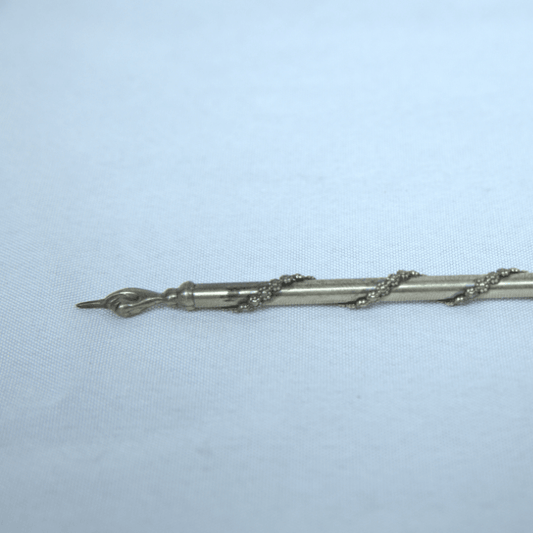 Beautiful Vintage Torah Pointer for Sefer Torah made of Sterling Silver 925. - Ghatan Antique