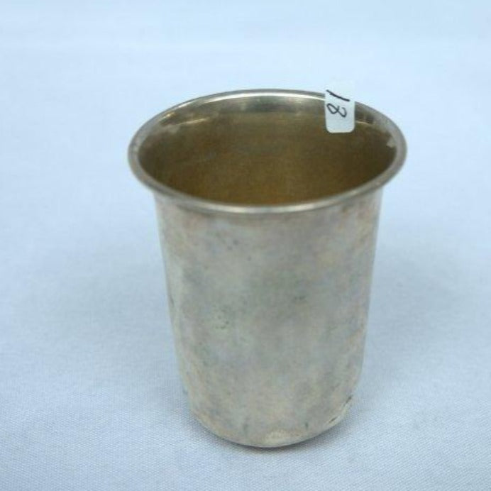 Kiddush Cup Made S925 with Engravings. - Ghatan Antique