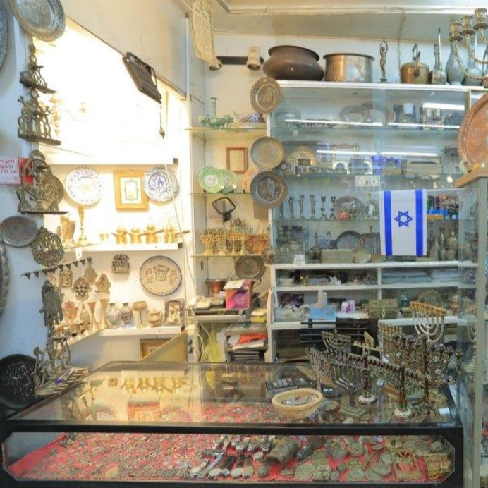 Kiddush Cup S925 whit Turquoise Stones. - Ghatan Antique