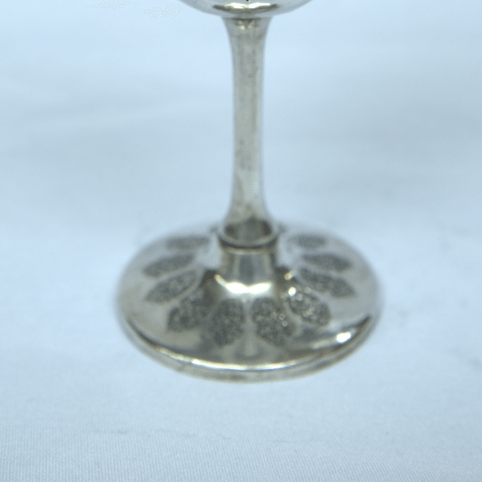 Rare Kiddush Cup Made Of Sterling Silver for Sabbath Kiddush Persian Style. - Ghatan Antique