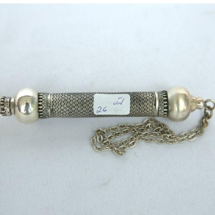 Torah Pointer for Sefer Torah made of Sterling Silver 925. - Ghatan Antique