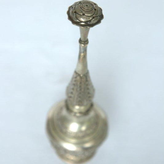 Vintage from the 1920s - Beautiful Antique Havdalah / Besamim made of Sterling Silver India Style. - Ghatan Antique