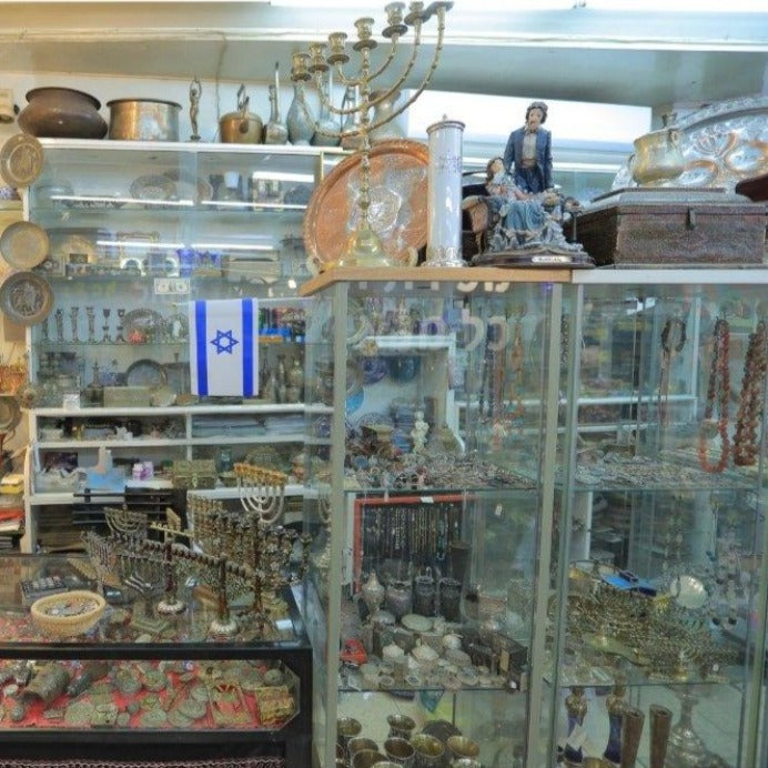 Vintage from the 19th Century - Unique Antique Kiddush Cup made Sterling Silver For Shabbat. - Ghatan Antique