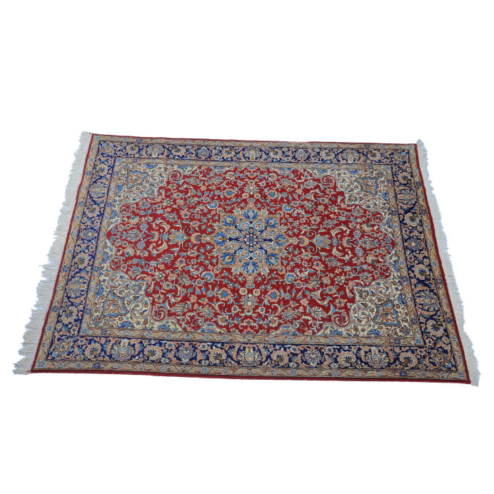 Vintage from the 20th Century - Beautiful Red Rug Persian. - Ghatan Antique