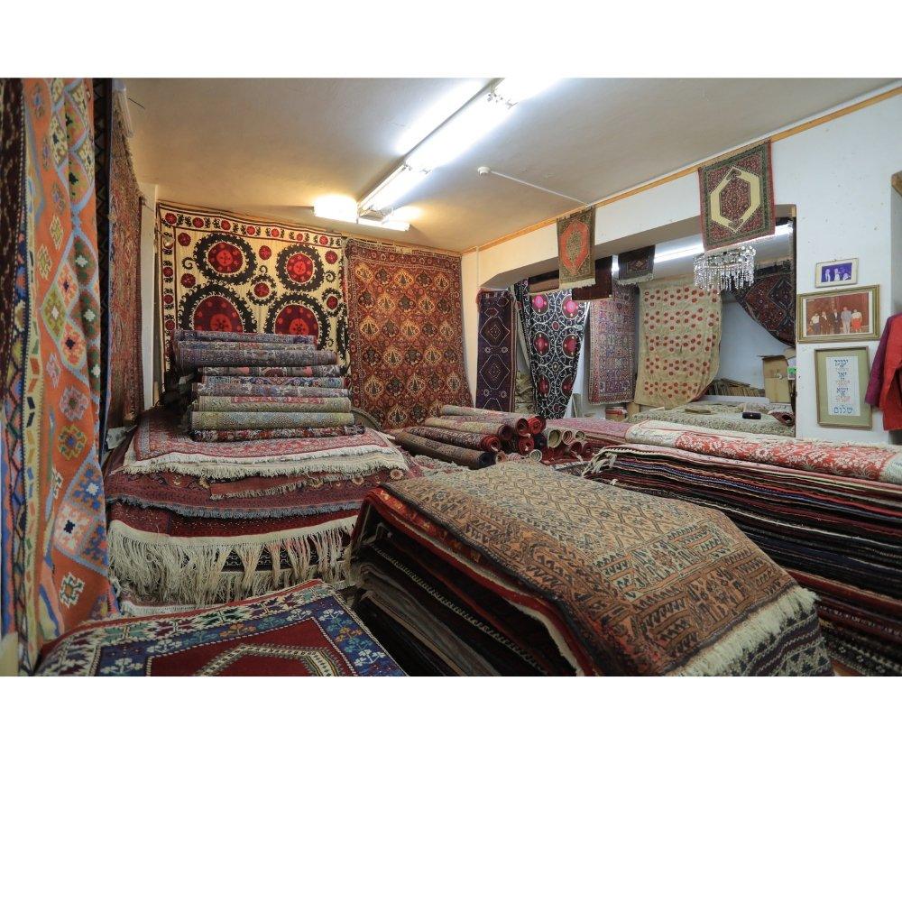 Vintage from the 20th Century - Rare Unique Antique Persian Rug for Home Living made of 100% Silk. - Ghatan Antique