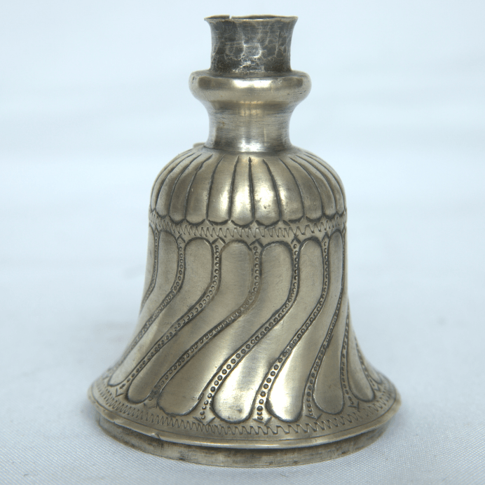 Vintage Head Hookah for Shisha made of Sterling Silver India Style. - Ghatan Antique