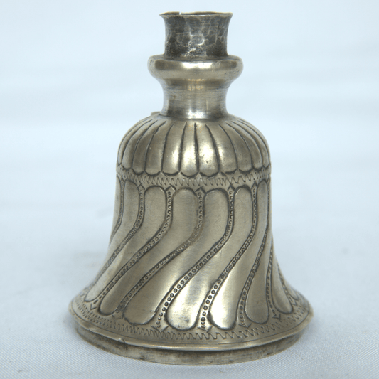 Vintage Head Hookah for Shisha made of Sterling Silver India Style. - Ghatan Antique