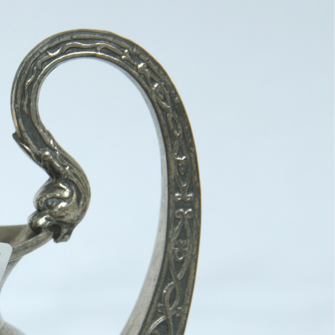 Vintage Jug Silver Plated Germany Style With Engravings Home Design. - Ghatan Antique