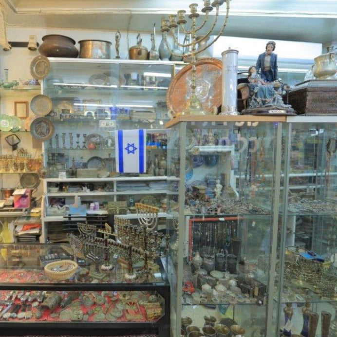 Vintage Kiddush Cup made of Silver Plated. - Ghatan Antique