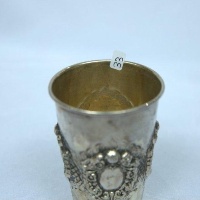 Vintage Kiddush Cup made S925. - Ghatan Antique