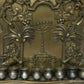 Antique Hanukia / Menorah made of Copper By Galha Warsaw Gift for Chanukah. - Ghatan Antique