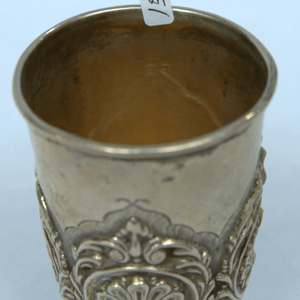 Antique Kiddush Cup Made S925. - Ghatan Antique