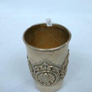Antique Kiddush Cup Made S925. - Ghatan Antique