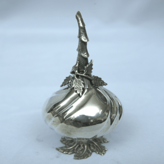Beautiful Besamim For Havdala Shabbat Spices Box made of Sterling Silver. - Ghatan Antique