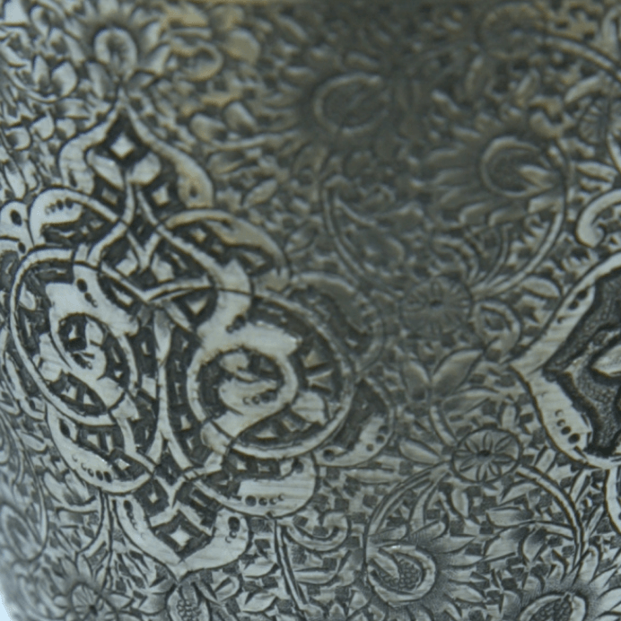 Rare Kiddush Cup Made Of Sterling Silver for Sabbath Kiddush Persian Style. - Ghatan Antique