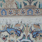Vintage from the 1950s - Rare Persian Rug Antique with Animals and Floral. - Ghatan Antique