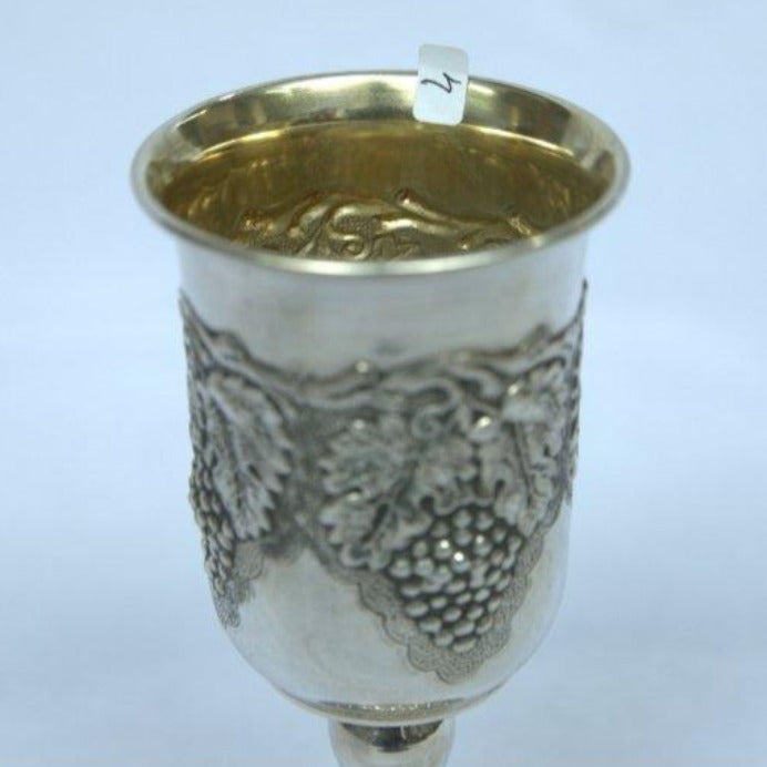 Vintage Kiddush Cup made of S925. - Ghatan Antique