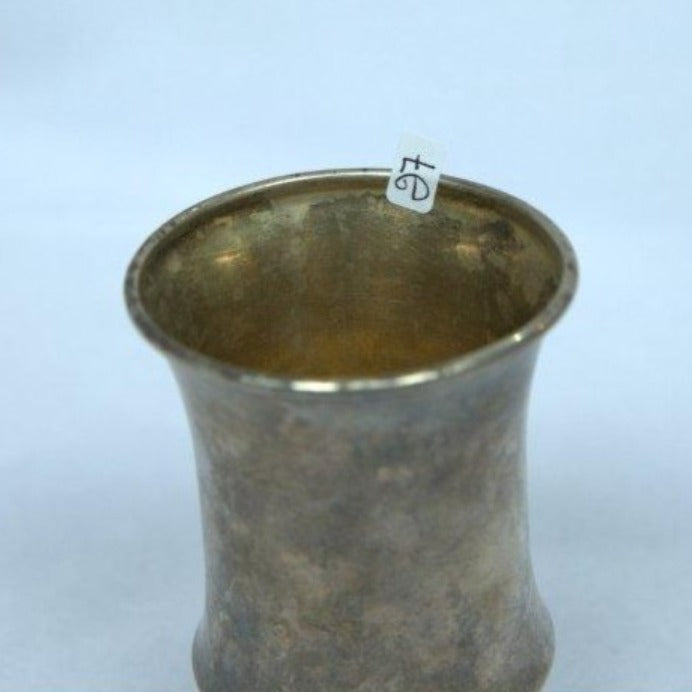 Vintage Kiddush Cup made of Silver Plated. - Ghatan Antique